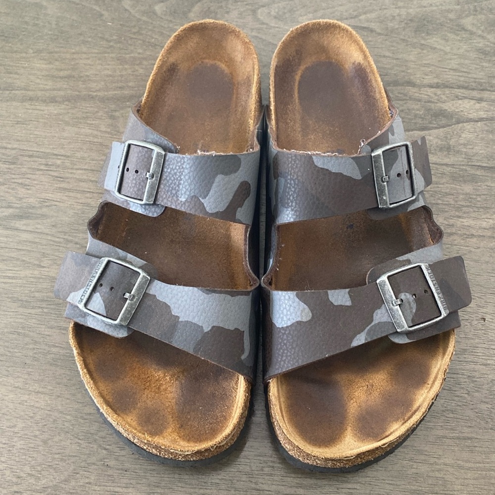 Camo Birkenstocks